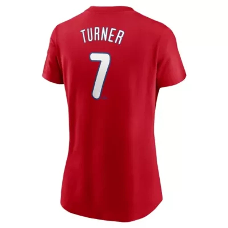 MLB Nike Trea Turner Philadelphia Phillies Fuse Name & Number T-Shirt