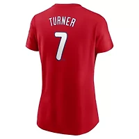 MLB Nike Trea Turner Philadelphia Phillies Fuse Name & Number T-Shirt