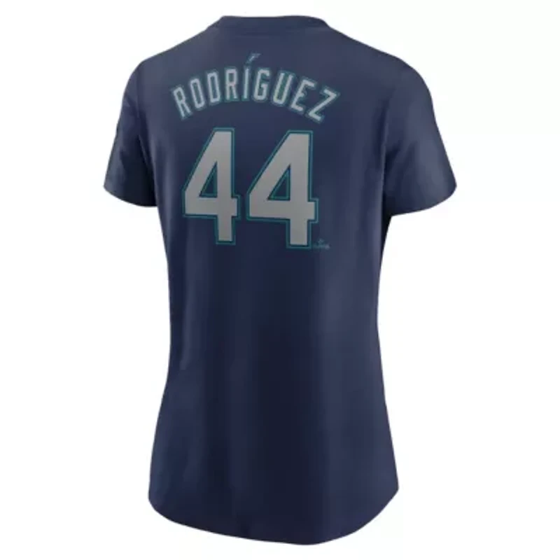 MLB Nike Julio Rodriguez Seattle Mariners Fuse Name & Number T-Shirt