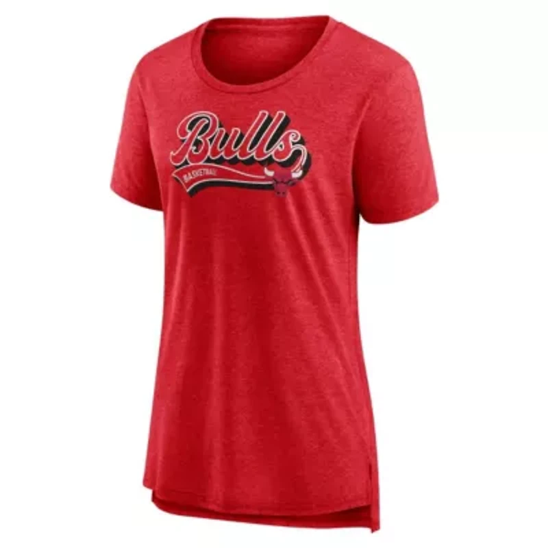 NBA Fanatics Chicago Bulls League Leader Tri-Blend T-Shirt