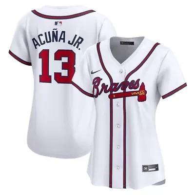 MLB Nike Ronald Acuna Atlanta Braves Home Limited Player Jersey