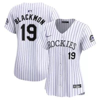 MLB Nike Charlie Blackmon Colorado Rockies Home Limited Player Jersey