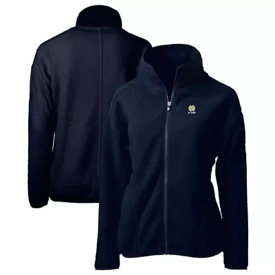 NCAA Notre Dame Fighting Irish Alumni Cascade Eco Sherpa Full-Zip Fleece Jacket