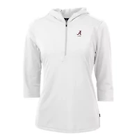 Alabama Crimson Tide NCAA Alumni DryTec Virtue Eco Pique Recycled Half-Zip Pullover Hoodie