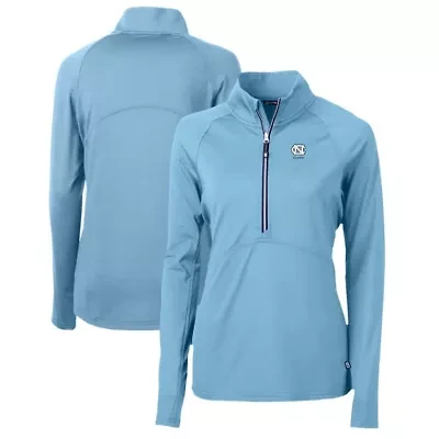 NCAA Carolina North Tar Heels Alumni Adapt Eco Knit Stretch Recycled Half-Zip Pullover Top