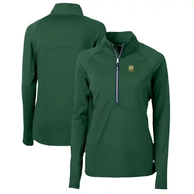 NCAA Notre Dame Fighting Irish Alumni Adapt Eco Knit Stretch Recycled Half-Zip Pullover Top