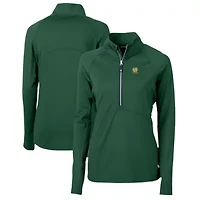 NCAA Notre Dame Fighting Irish Alumni Adapt Eco Knit Stretch Recycled Half-Zip Pullover Top