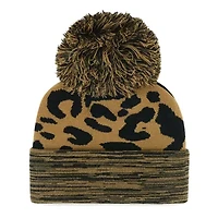 MLB Chicago Cubs Rosette Cuffed Knit Hat with Pom