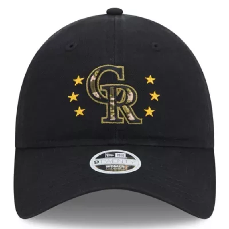 MLB Colorado Rockies 2024 Armed Forces Day 9TWENTY Adjustable Hat