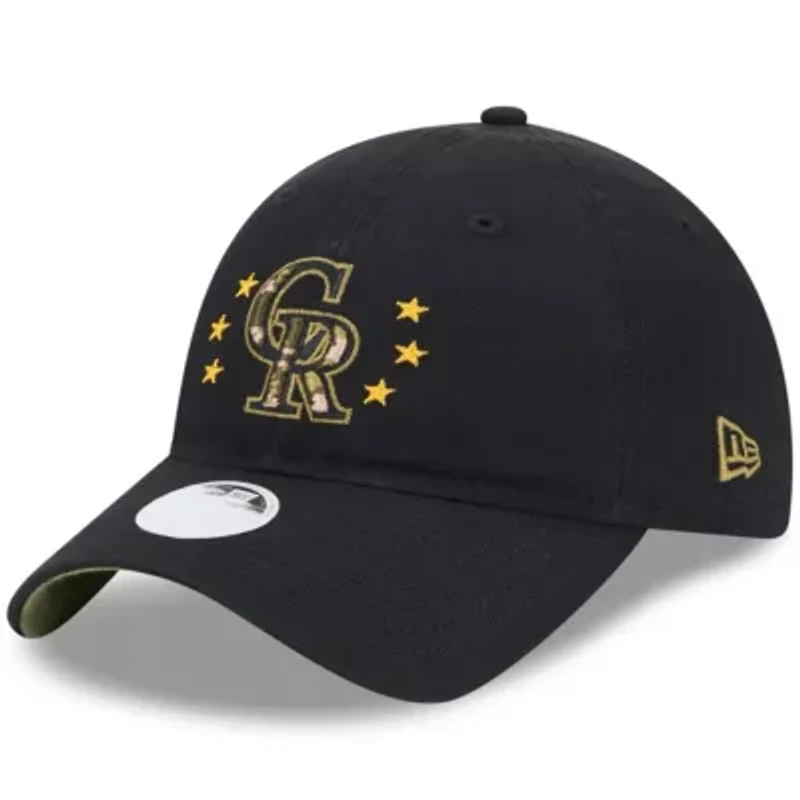 MLB Colorado Rockies 2024 Armed Forces Day 9TWENTY Adjustable Hat