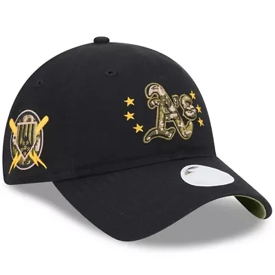 Oakland Athletics MLB Athletics 2024 Armed Forces Day 9TWENTY Adjustable Hat