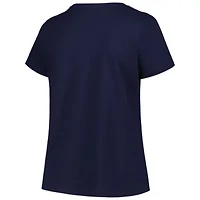 NCAA Penn State Nittany Lions Plus Arch Over Logo Scoop Neck T-Shirt