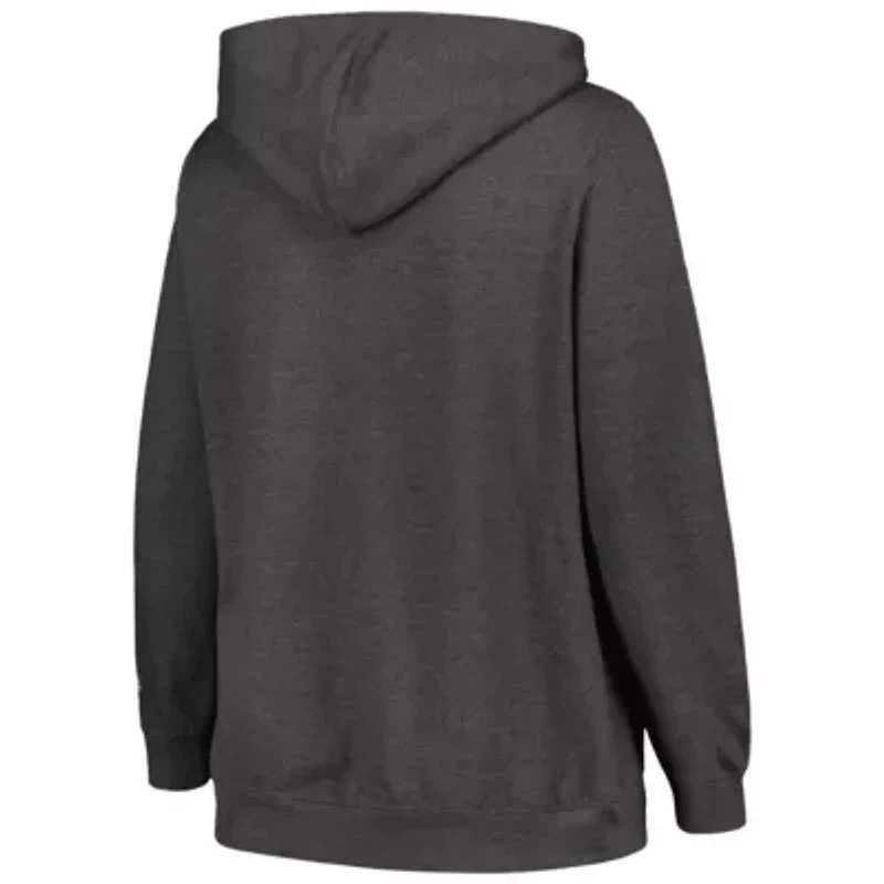 NCAA Michigan State Spartans Plus Heart & Soul Notch Neck Pullover