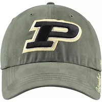 NCAA Heather Purdue Boilermakers Miata Clean Up Adjustable Hat
