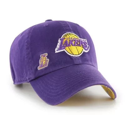 NBA Los Angeles Lakers Confetti Undervisor Clean Up Adjustable Hat