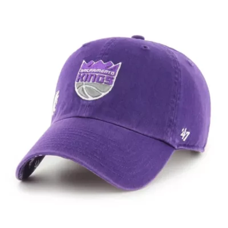 NBA Sacramento Kings Confetti Undervisor Clean Up Adjustable Hat