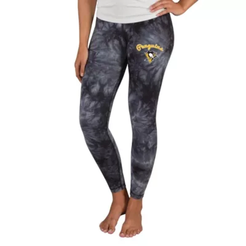NHL Pittsburgh Penguins Burst Tie Dye Knit Legging