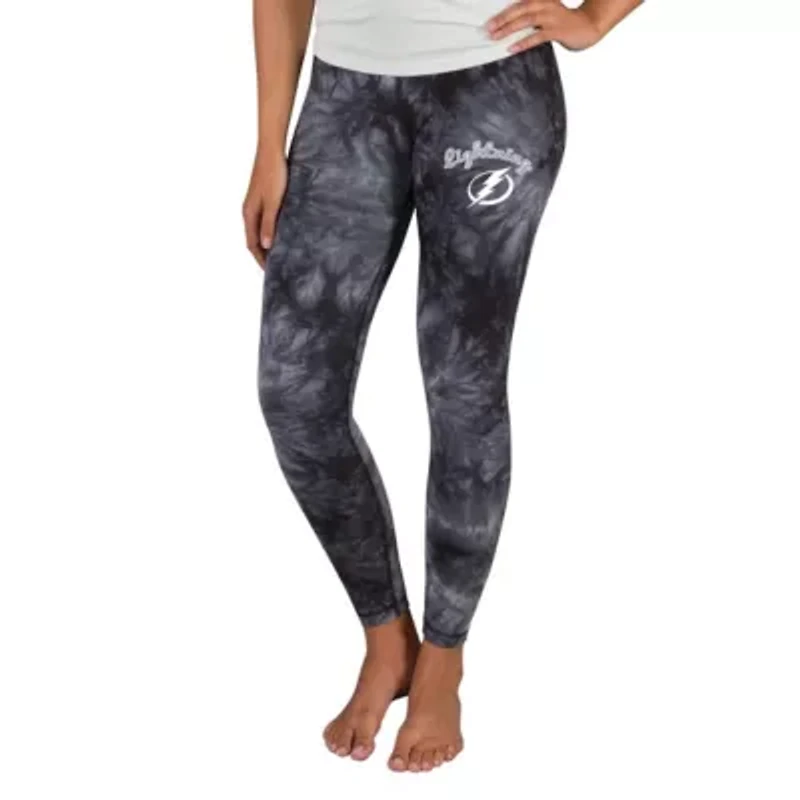 NHL Tampa Bay Lightning Burst Tie Dye Knit Legging