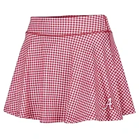 Alabama Crimson Tide NCAA Gingham Flowy Skort