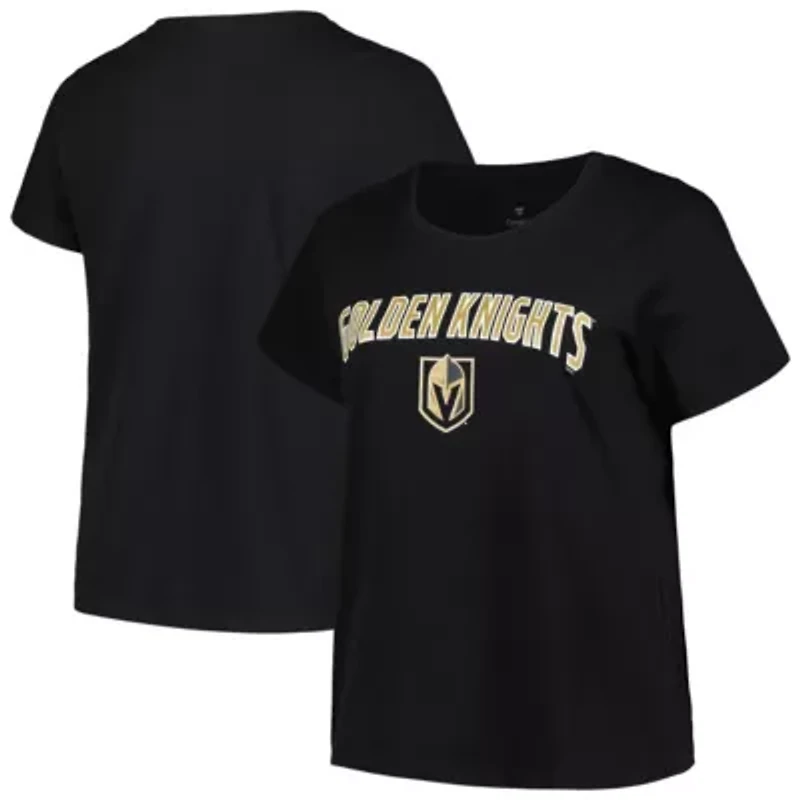 NHL Vegas Golden Knights Plus Arch Over Logo T-Shirt