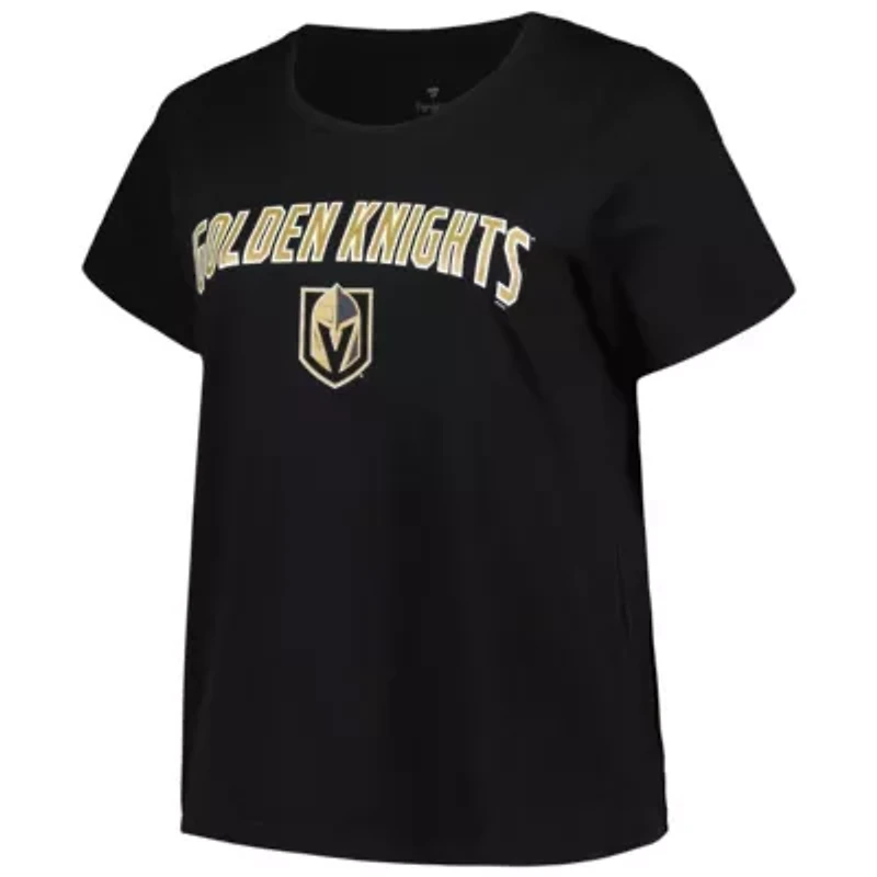 NHL Vegas Golden Knights Plus Arch Over Logo T-Shirt