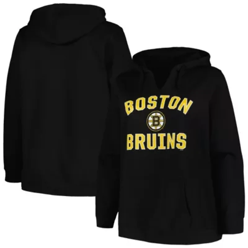 NHL Plus Arch Over Logo Pullover Hoodie