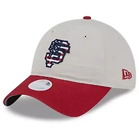 MLB Khaki/Red San Francisco Giants 2024 Fourth of July 9TWENTY Adjustable Hat