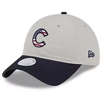 MLB Khaki/Black Chicago Cubs 2024 Fourth of July 9TWENTY Adjustable Hat