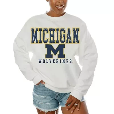 NCAA Michigan Wolverines Freestyle Fleece Pullover Sweatshirt