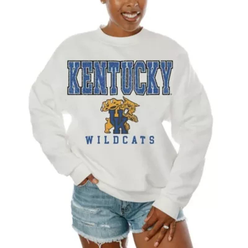 NCAA Kentucky Wildcats Freestyle Fleece Pullover Sweatshirt