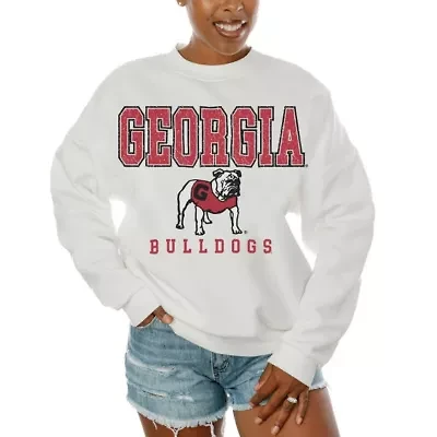 NCAA Georgia Bulldogs Freestyle Fleece Pullover Sweatshirt