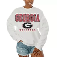 NCAA Georgia Bulldogs Freestyle Fleece Pullover Sweatshirt