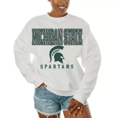 NCAA Michigan State Spartans Freestyle Fleece Pullover Sweatshirt