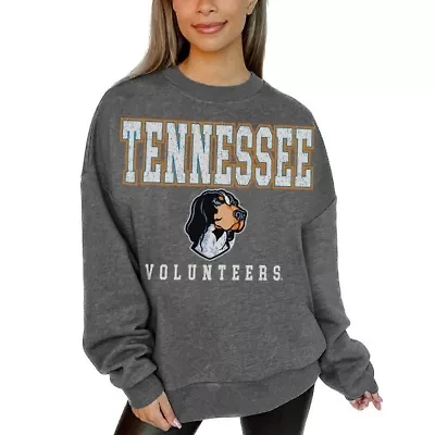 NCAA Tennessee Volunteers Distressed Fleece Pullover Sweatshirt