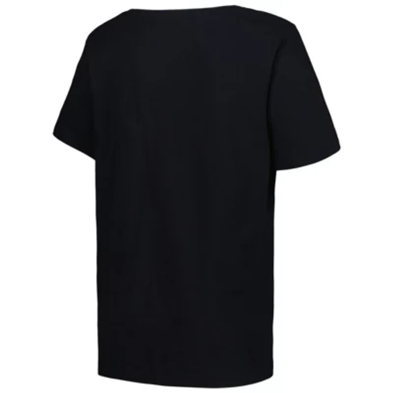 NBA New Orleans Pelicans Plus Arch Over Logo V-Neck T-Shirt