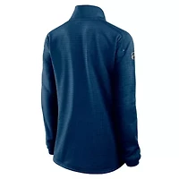 NHL Fanatics Deep Sea Seattle Kraken Authentic Pro Rink Lightweight Quarter-Zip Pullover Sweatshirt