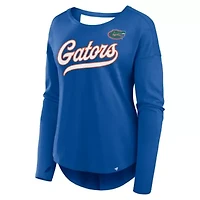 NCAA Fanatics Florida Gators Training Camp Core Long Sleeve V-Neck Fashion T-Shirt