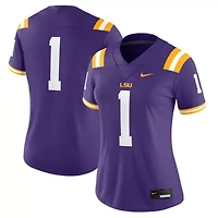NCAA Nike #1 LSU Tigers Game Jersey