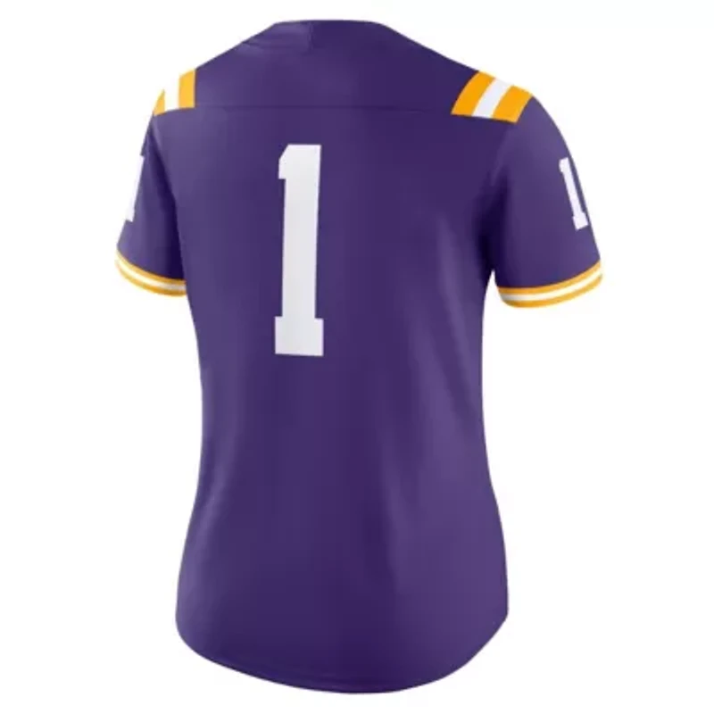NCAA Nike #1 LSU Tigers Game Jersey