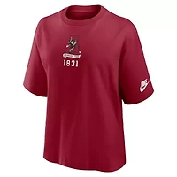 Alabama Crimson Tide NCAA Nike Legacy Established Boxy T-Shirt