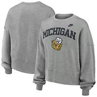 NCAA Nike Michigan Wolverines Oversized Legacy Classic Arch Sweatshirt