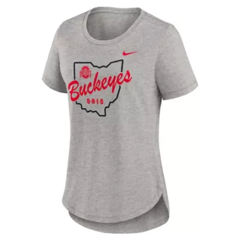 NCAA Nike Ohio State Buckeyes Local Campus Location Mantra Tri-Blend T-Shirt