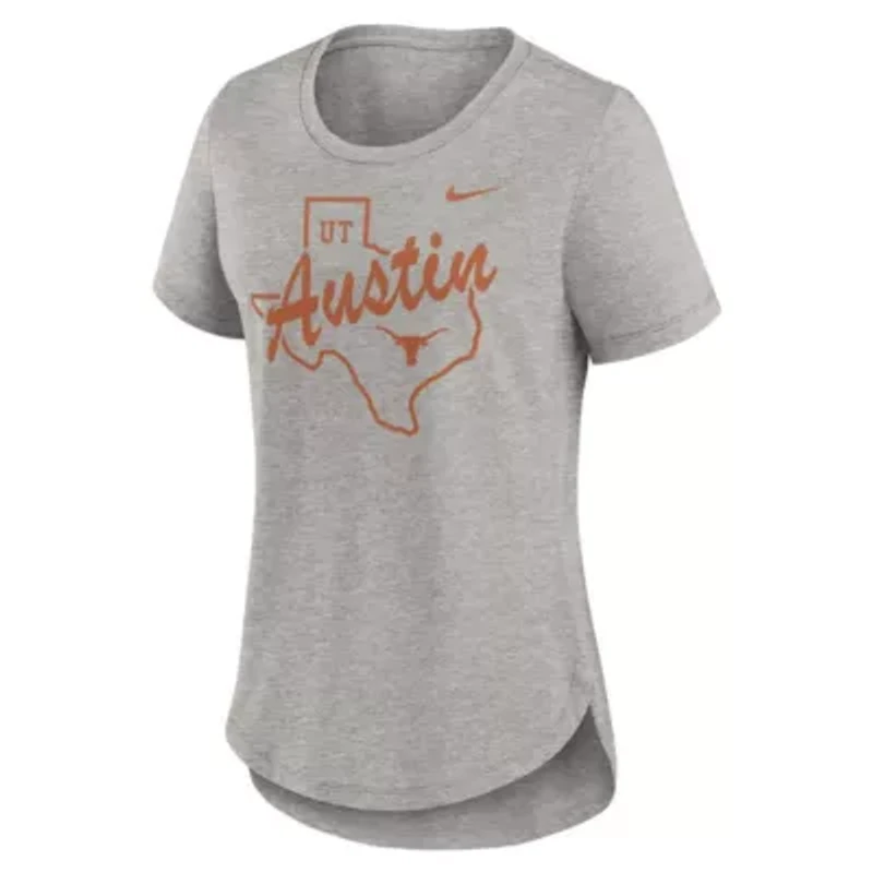 NCAA Nike Texas Longhorns Local Campus Location Mantra Tri-Blend T-Shirt