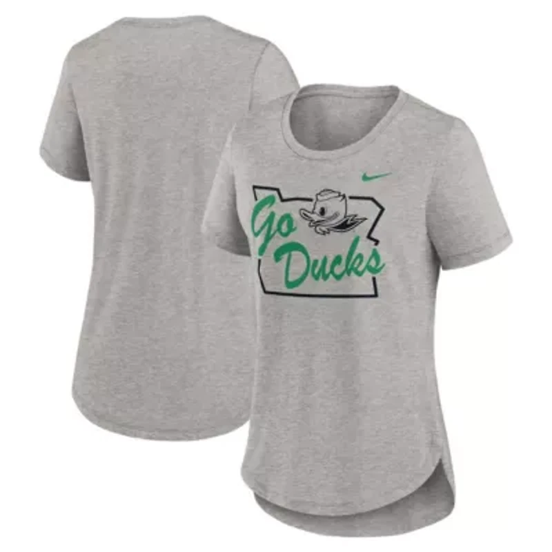 NCAA Nike Oregon Ducks Local Campus Location Mantra Tri-Blend T-Shirt