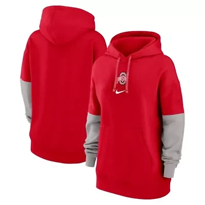 NCAA Nike Ohio State Buckeyes 2024 Sideline Essential Hoodie