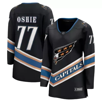 NHL Fanatics TJ Oshie Washington Capitals 50th Anniversary Breakaway Jersey