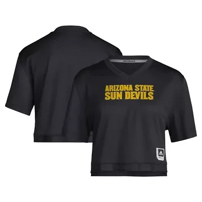 NCAA Arizona State Sun Devils Primegreen V-Neck Cropped Jersey