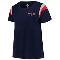 MLB Atlanta Braves Plus Scoop Neck T-Shirt