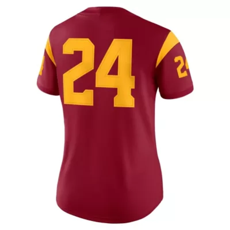 NCAA Nike #24 USC Trojans Game Jersey