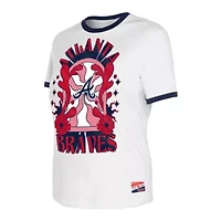 MLB Atlanta Braves Oversized Ringer T-Shirt